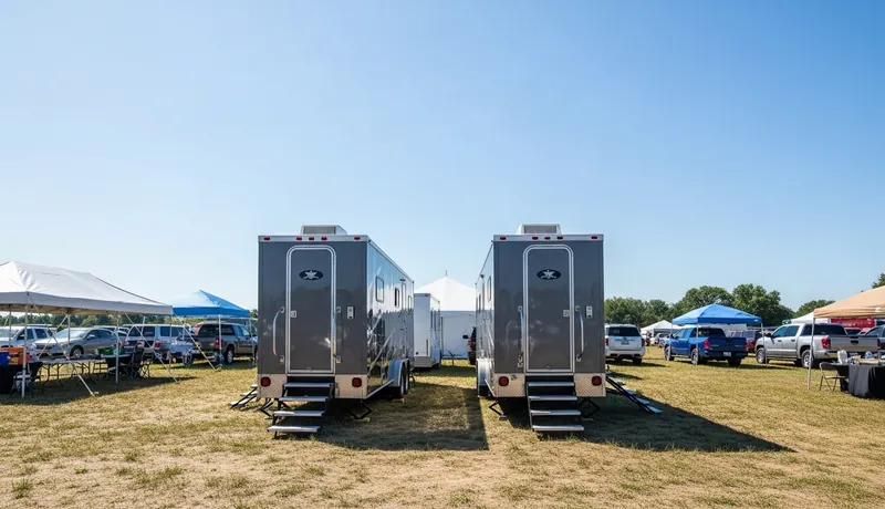 Luxury Restroom Trailer Rentals Arlington TX